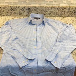 Dress blue shirt